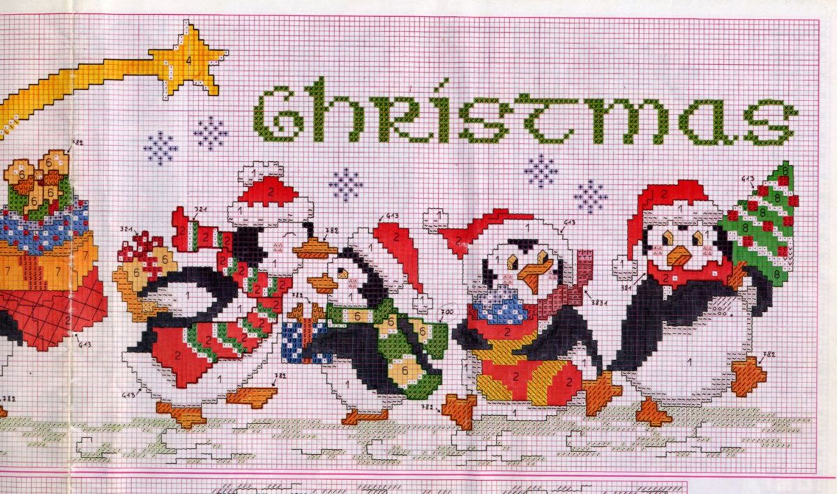 written the inside Welcome  Christmas or table Merry Noel  Perhaps  runner or embroidery kits
