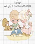 Schema punto croce amore