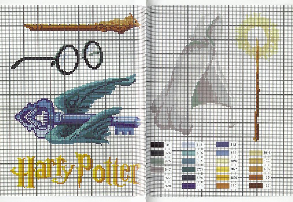 Schema punto croce Harry potter 6