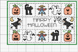 Schema punto croce Halloween-22