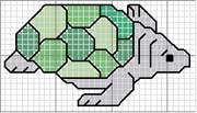 Schema punto croce Tartaruga-2