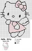 Schema punto croce Hello Kitty1