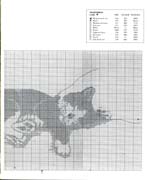 Schema punto croce Copertina-gatto-2