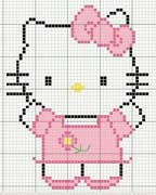 Schema punto croce Hello Kitty 5
