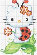 Schema punto croce Hello Kitty 7