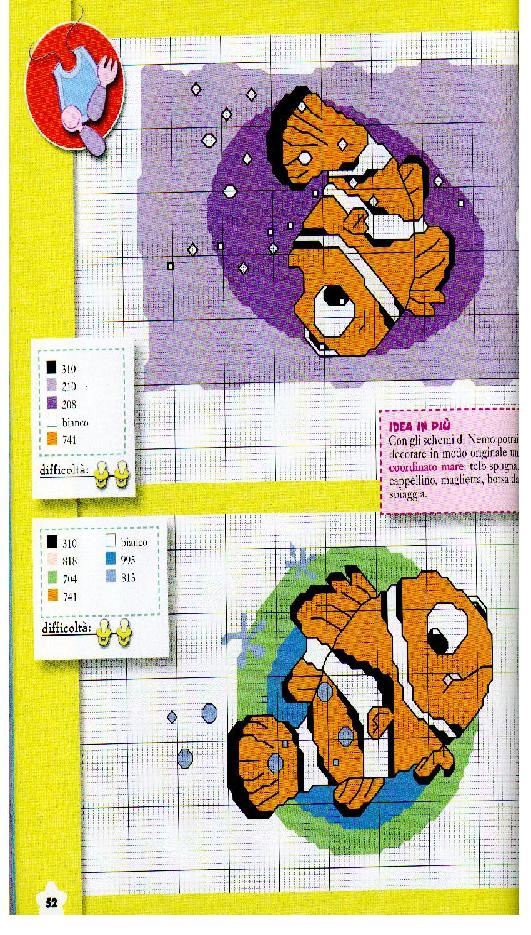 Schema punto croce Nemo2