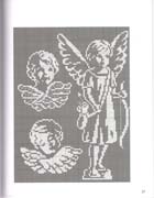 Schema punto croce Angeli 1