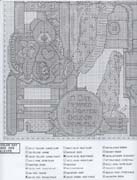 Schema punto croce schema country 4