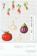 Schema punto croce Fruit And Vegetables 04