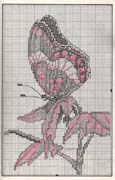 Schema punto croce Butterfly