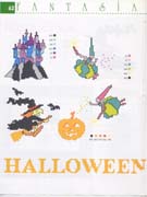 Schema punto croce Halloween 1