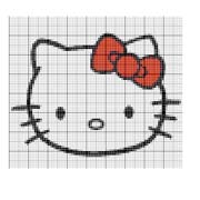 Schema punto a croce Hello Kitty 21