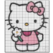 Schema punto a croce Hello Kitty 22