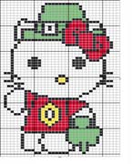 Schema punto a croce Hello Kitty 9