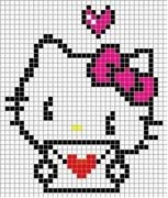 Schema punto croce Hello Kitty 37