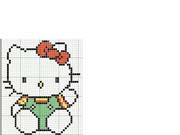 Schema punto croce Hello Kitty 45