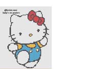 Schema punto croce Hello Kitty 52