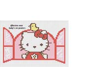 Schema punto croce Hello Kitty 57