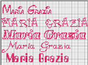 Schema punto croce mariagrazia1