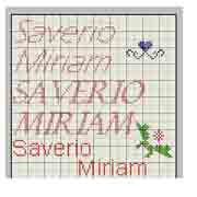Schema nome Saverio e Miriam