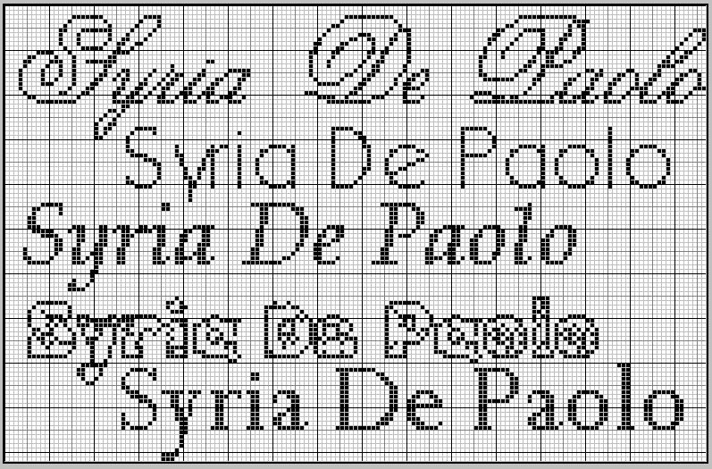 Schema punto croce Syria Depaolo1