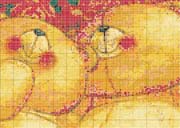 Schema punto croce Faces