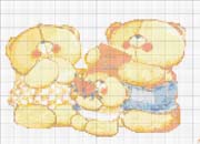 Schema punto croce Family