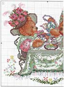 Schema punto croce Ora Del Te 2