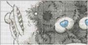 Schema punto croce Tatty Teddy Letto 4