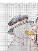 Schema punto croce Tatty Teddy Omino 3