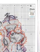 Schema punto croce Tatty Teddy Omino 4