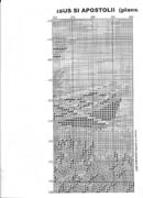 Schema punto croce Gesu Apostoli 22