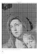 Schema punto croce Madonna Con Bambino 19
