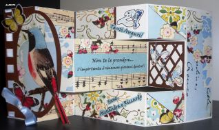 Biglietto Auguri Usignolo - 1