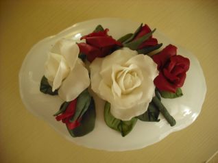 coperchio portagioie rose