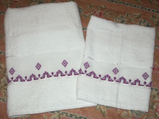 set asciugamani