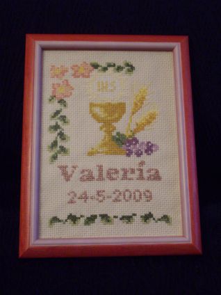 quadretto comunione valeria