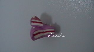 miniatura torta rosa