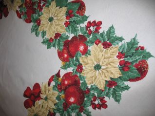 Angolo tovaglia Natale 2009