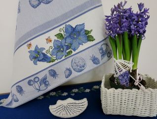 Asciugapiatti con i narcisi