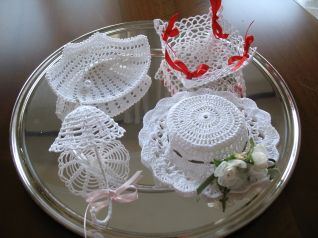 Bomboniere varie Conchiglia-Cappellino-Ombrellino-Cestino