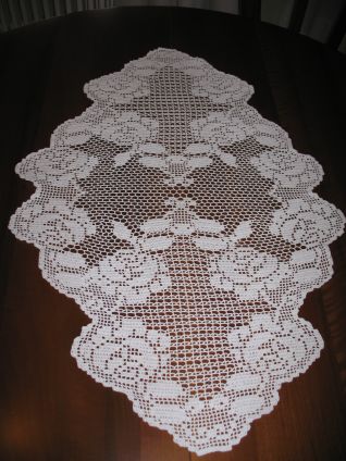 Centro grande per parure camera