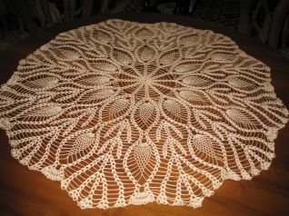 Centrotavola tondo beige