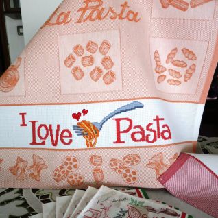 Particolare asciugapiatti pasta