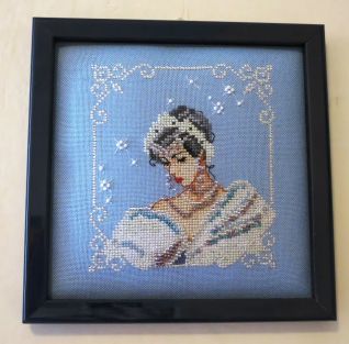 Quadretto Lady inverno