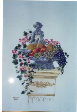 Quadro fiorito e antico