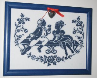 San Valentino con dama e cavaliere