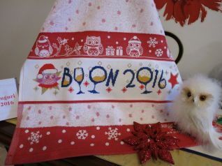 Strofinaccio con Buon Anno 2016