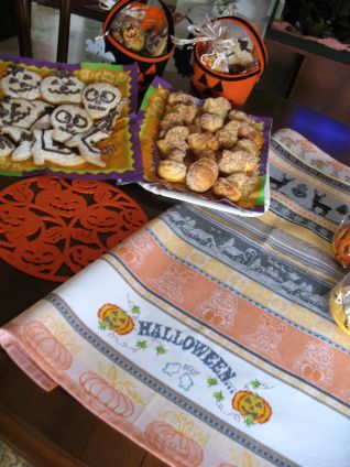 Strofinaccio Halloween con Zucche