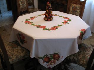 Tovaglia con melograni